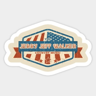 The Jerry Jeff Walker vintage Sticker